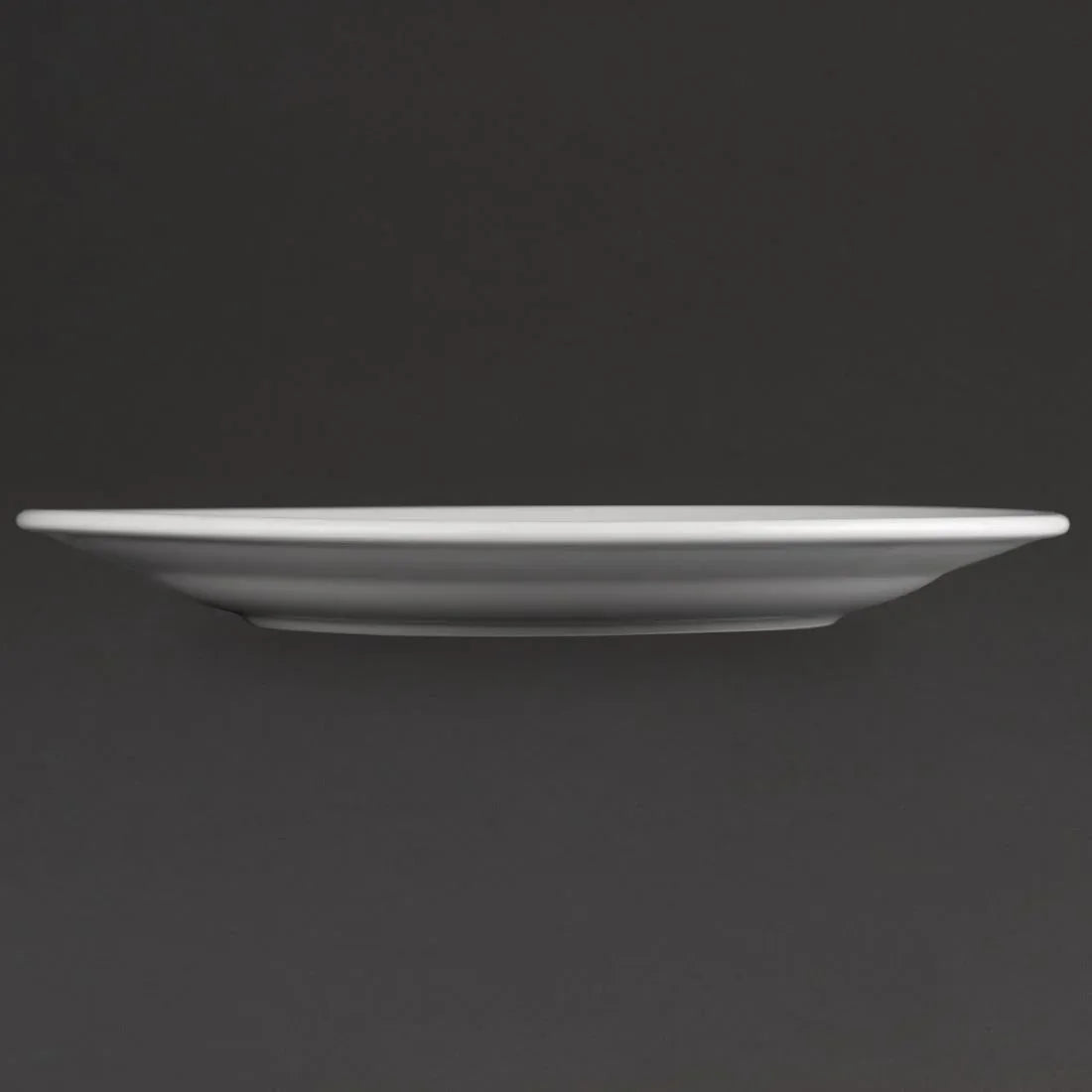 Athena Hotelware Wide Rimmed Plates 280mm (Pack of 6) JD Catering Equipment Solutions Ltd