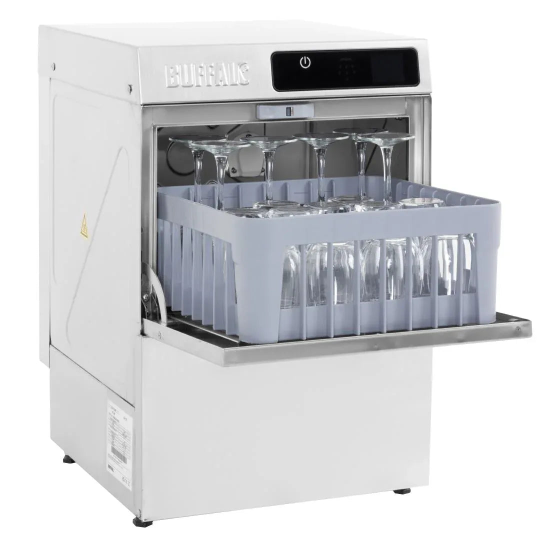 DK772 Buffalo Digital Countertop Glasswasher 350mm Basket 2.9kW - JD Catering Equipment Solutions Ltd