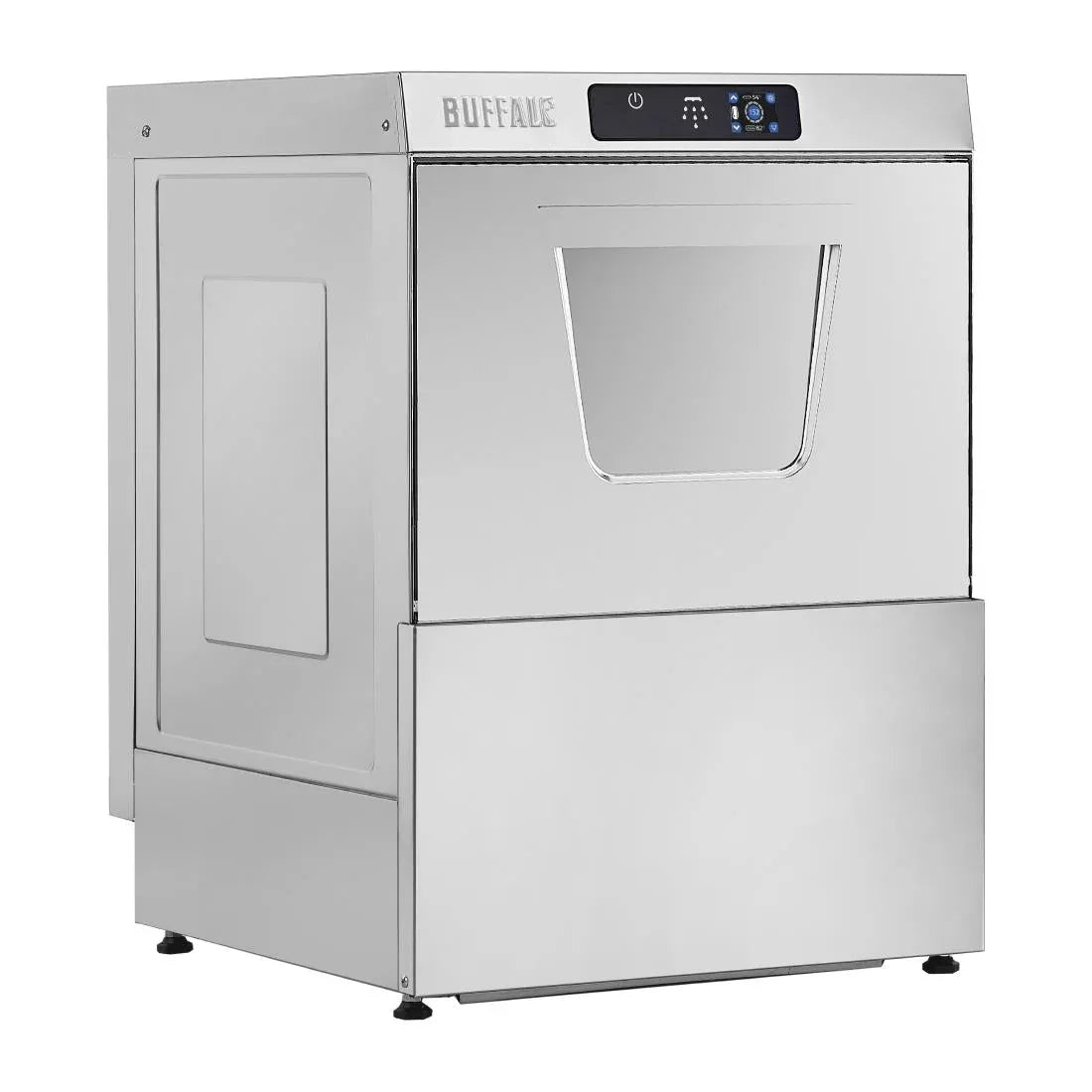 DK774 Buffalo Digital Undercounter Dishwasher 500mm Basket 2.9kW Single Phase - JD Catering Equipment Solutions Ltd