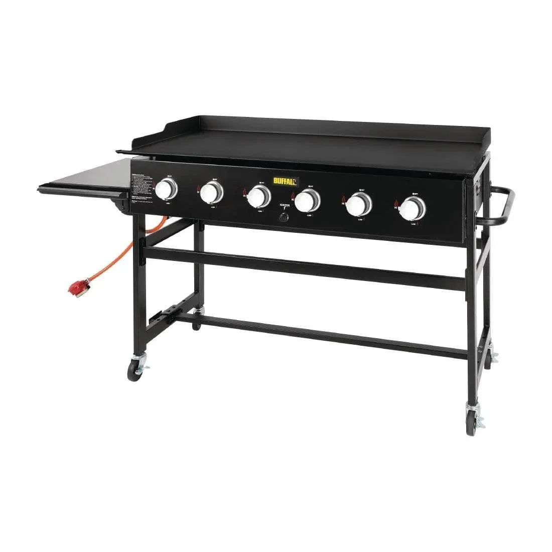 CY265 Buffalo 6 Burner LPG Barbecue Griddle CY265 - JD Catering Equipment Solutions Ltd