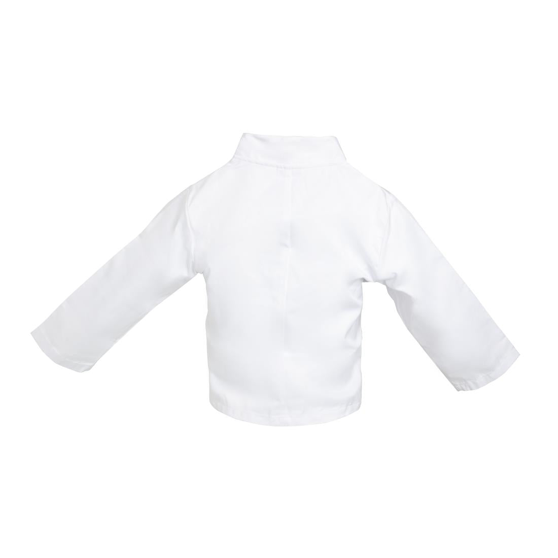 B124 Whites Childrens Unisex Chef Jacket White S JD Catering Equipment Solutions Ltd