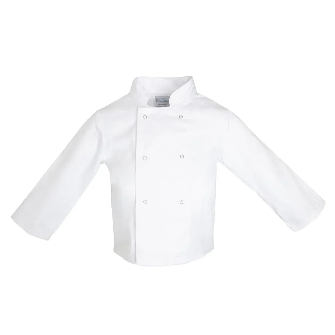 B124 Whites Childrens Unisex Chef Jacket White S - JD Catering Equipment Solutions Ltd