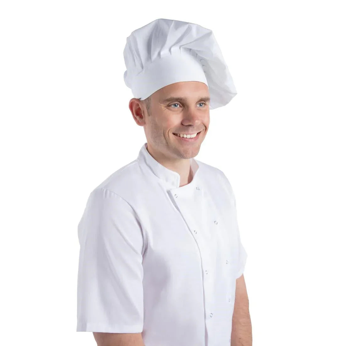 B626 Chef Works Chef Hat White - JD Catering Equipment Solutions Ltd