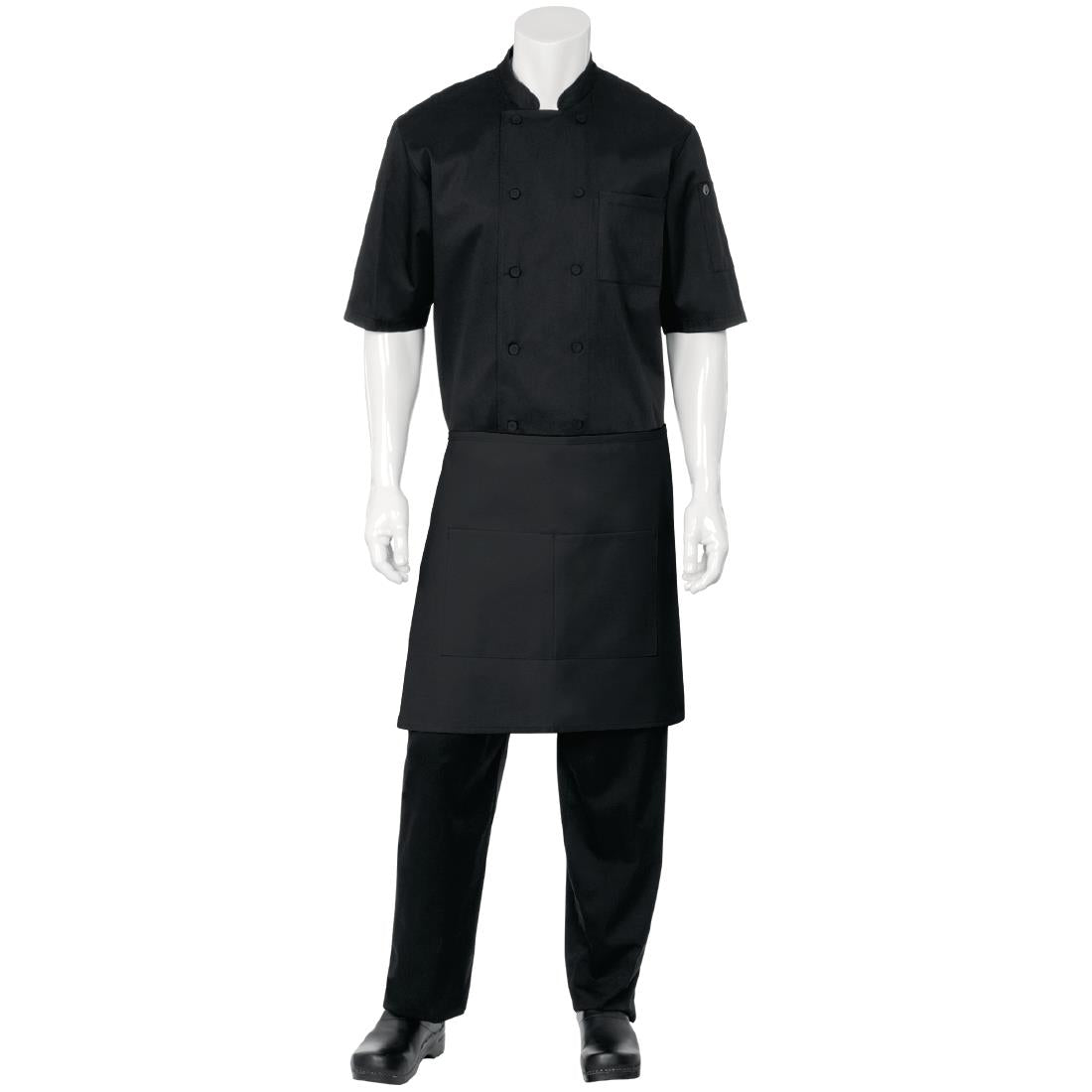 B660 Chef Works Half Bistro Apron JD Catering Equipment Solutions Ltd