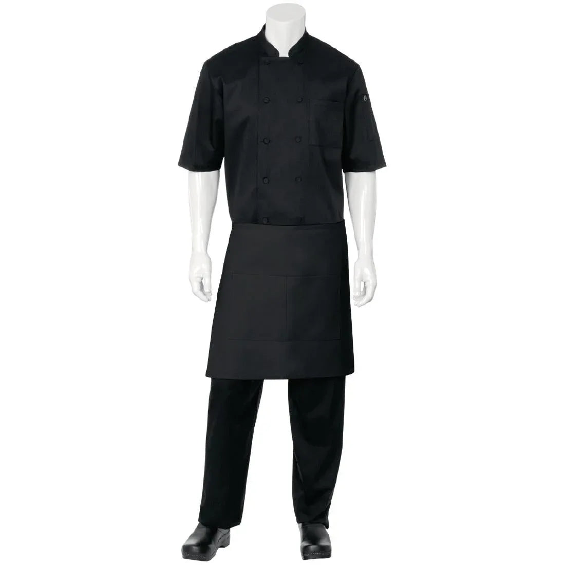 B660 Chef Works Half Bistro Apron JD Catering Equipment Solutions Ltd