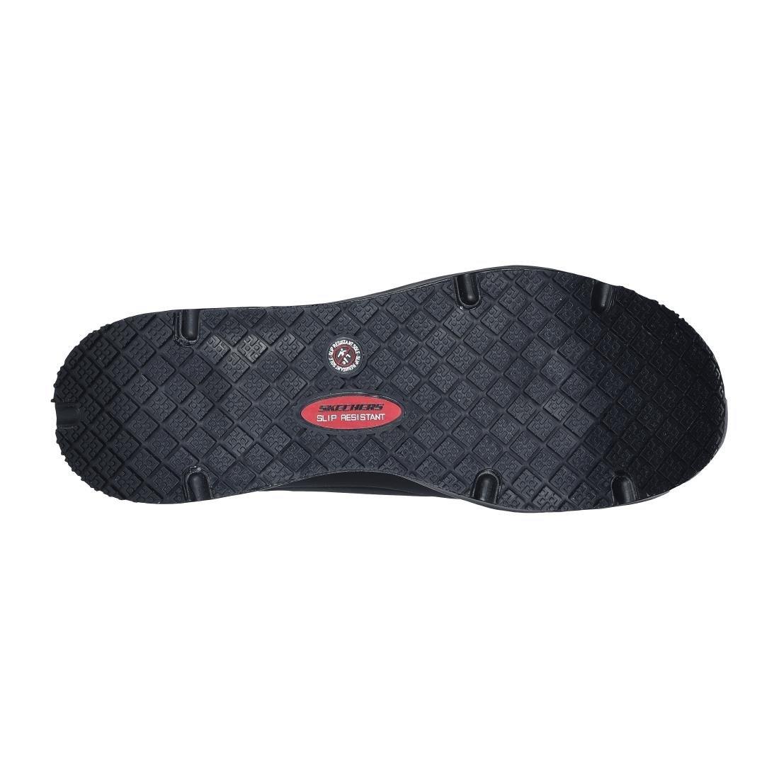 BA004-7 Skechers Work Womens Uno Slip Resistant Trainers Black 40 - JD Catering Equipment Solutions Ltd