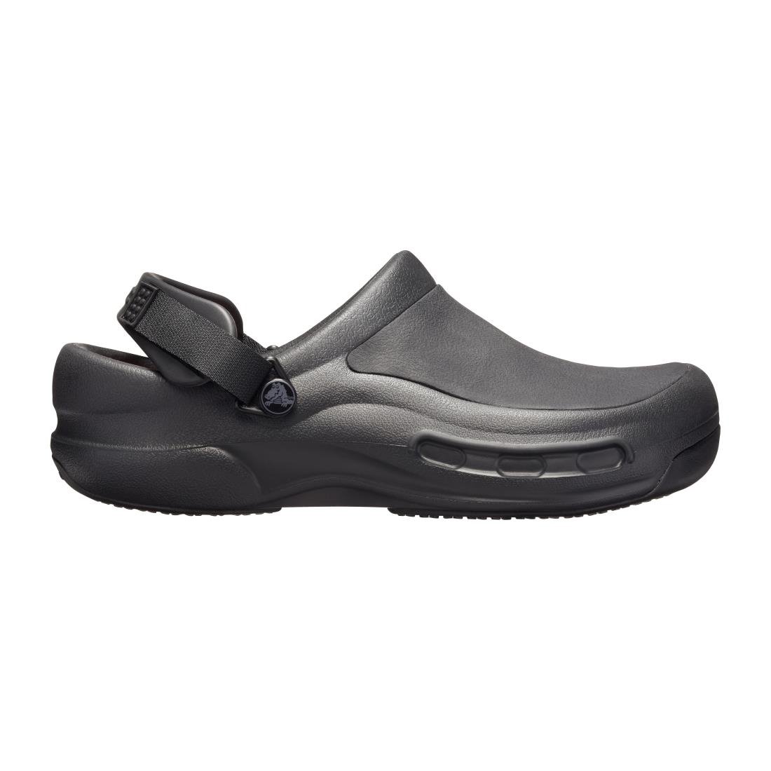 BA006-44 Crocs Bistro Pro LiteRide Clog Black 44 - JD Catering Equipment Solutions Ltd