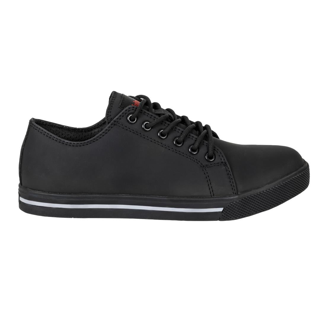 BA060-40 Slipbuster Recycled Microfibre Safety Trainers Matte Black 40 JD Catering Equipment Solutions Ltd