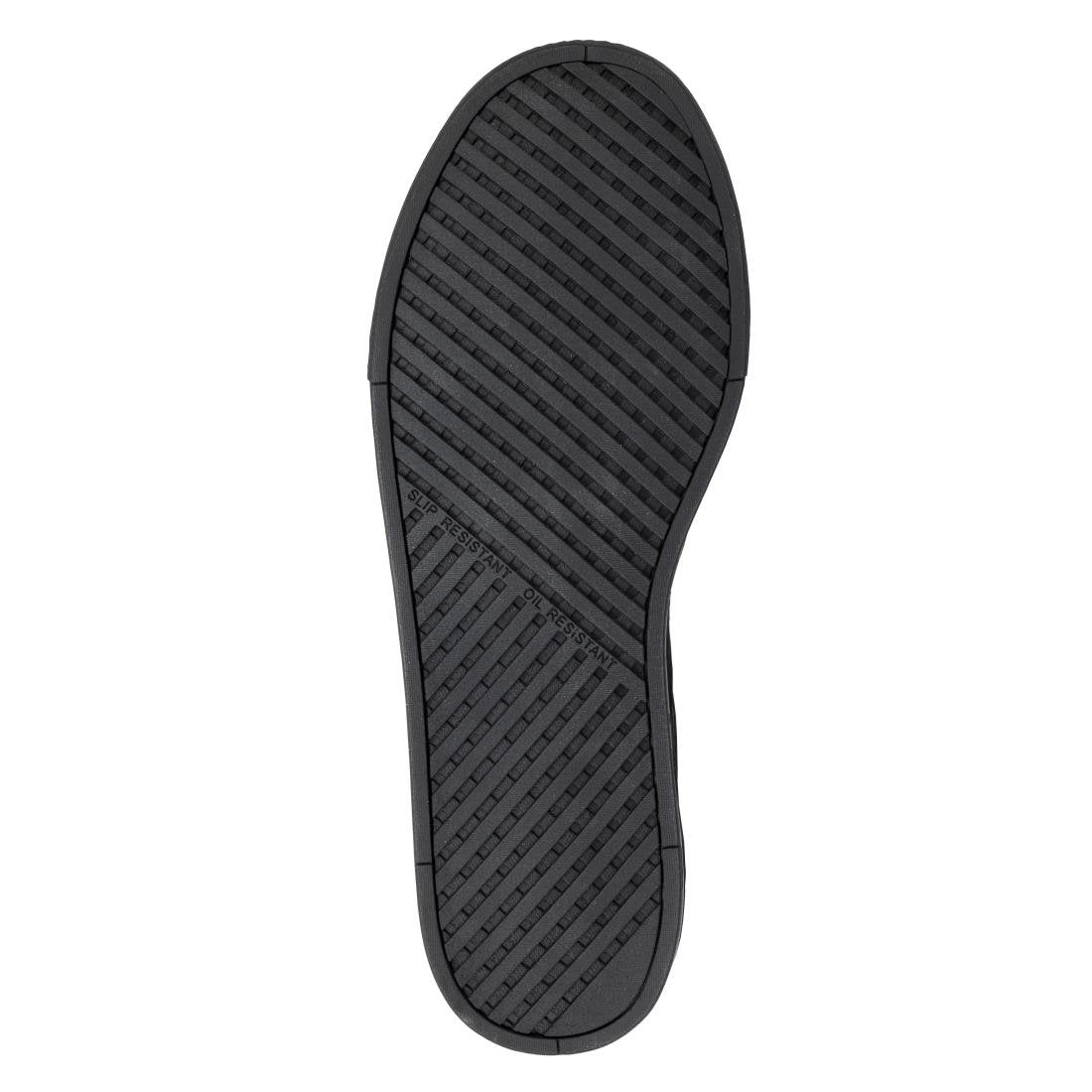BA062-46 Slipbuster Recycled Microfibre Slip-on Shoe Matte Black 46 JD Catering Equipment Solutions Ltd