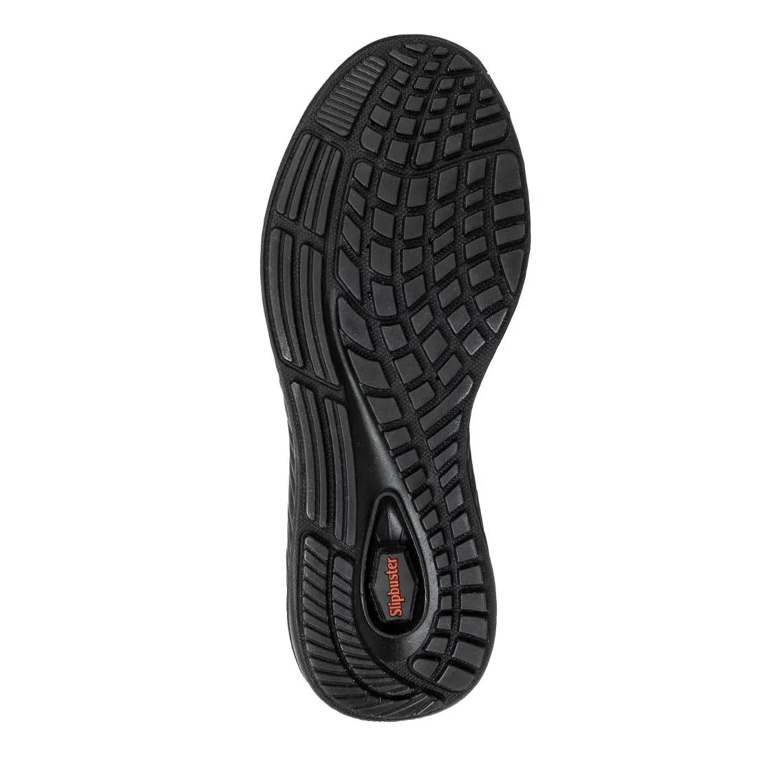 BA063-38 Slipbuster Recycled Microfibre Trainers Matte Black 38 - JD Catering Equipment Solutions Ltd