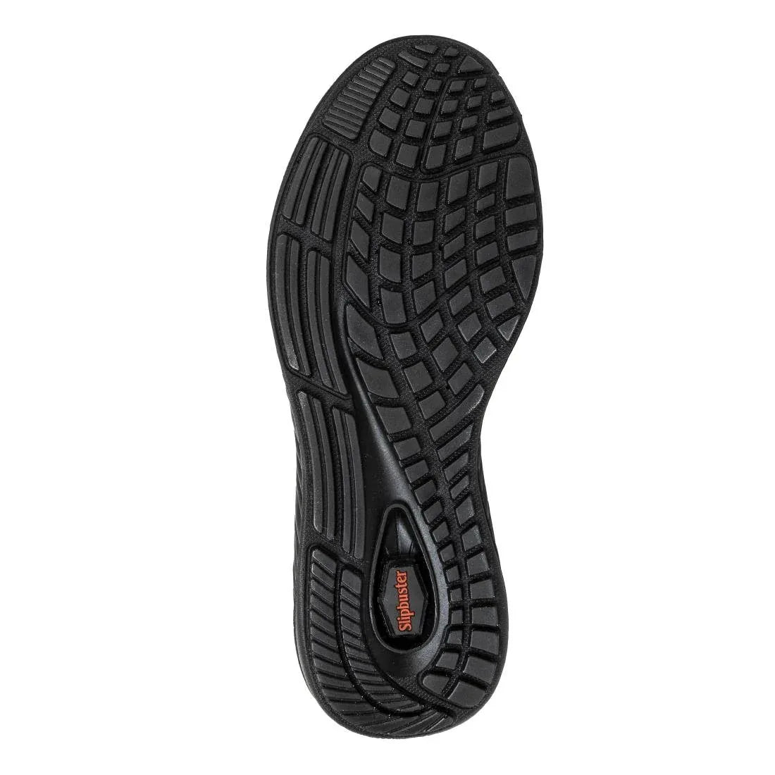 BA063-39 Slipbuster Recycled Microfibre Trainers Matte Black 39 - JD Catering Equipment Solutions Ltd