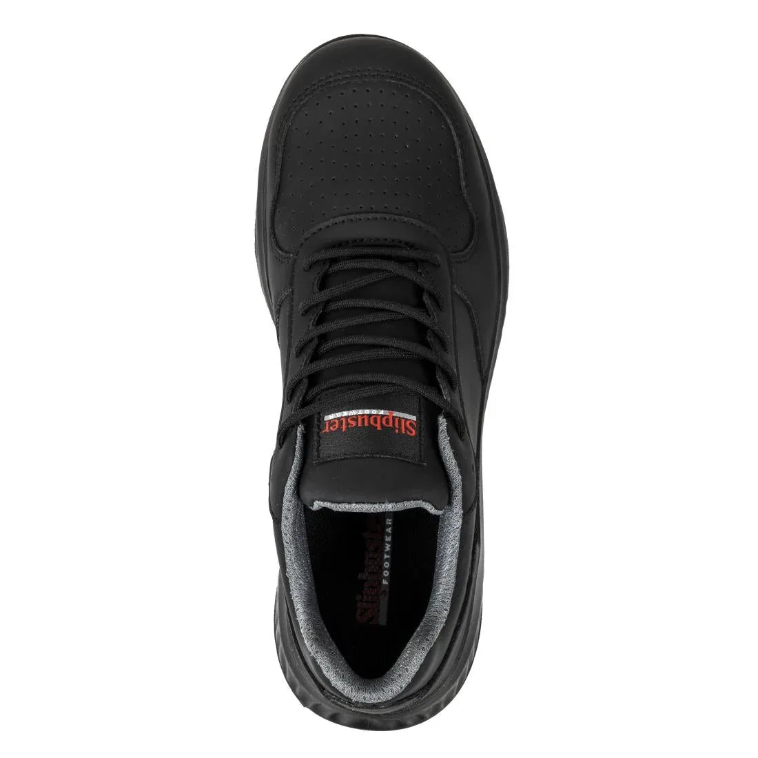 BA063-39 Slipbuster Recycled Microfibre Trainers Matte Black 39 - JD Catering Equipment Solutions Ltd