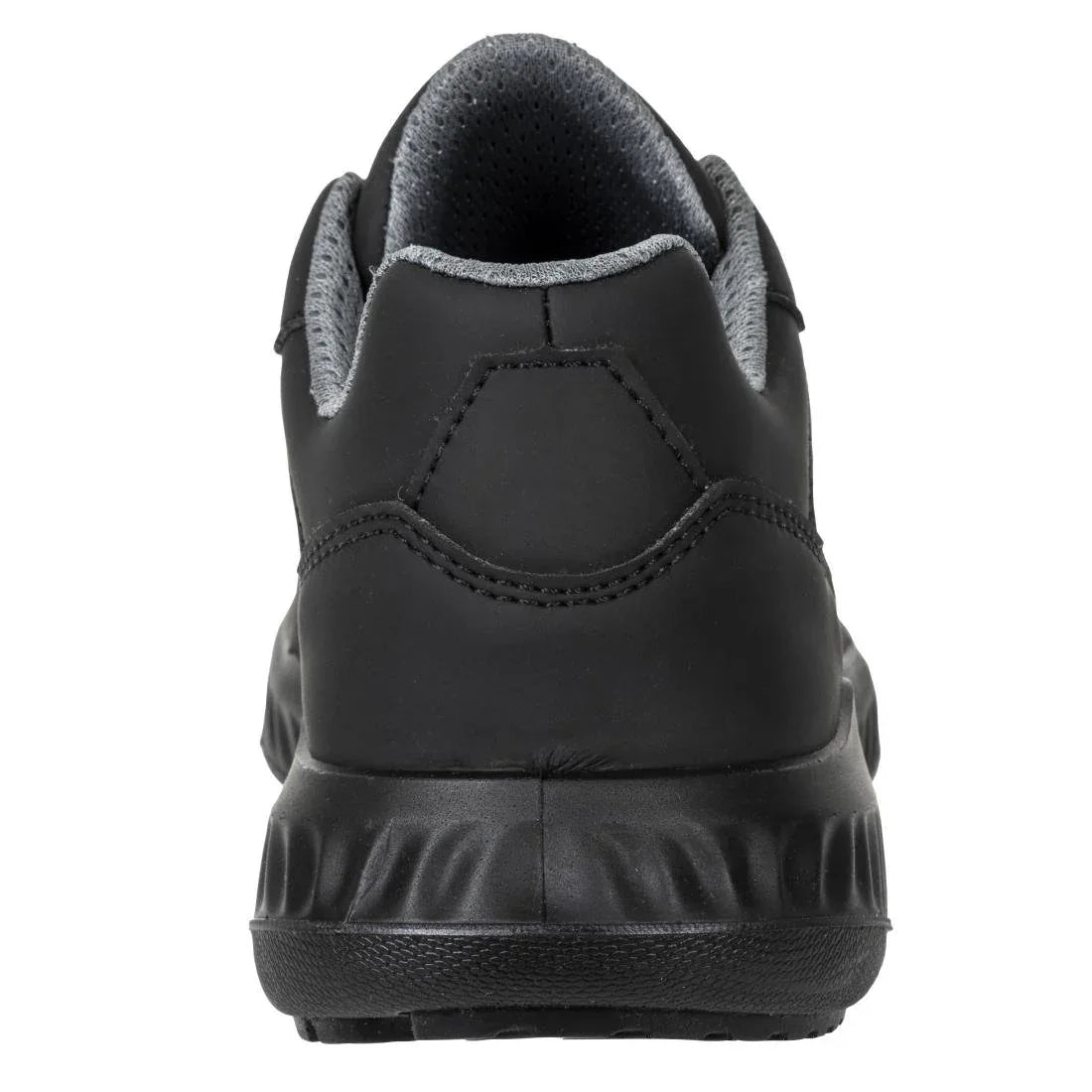 BA063-43 Slipbuster Recycled Microfibre Trainers Matte Black 43 - JD Catering Equipment Solutions Ltd