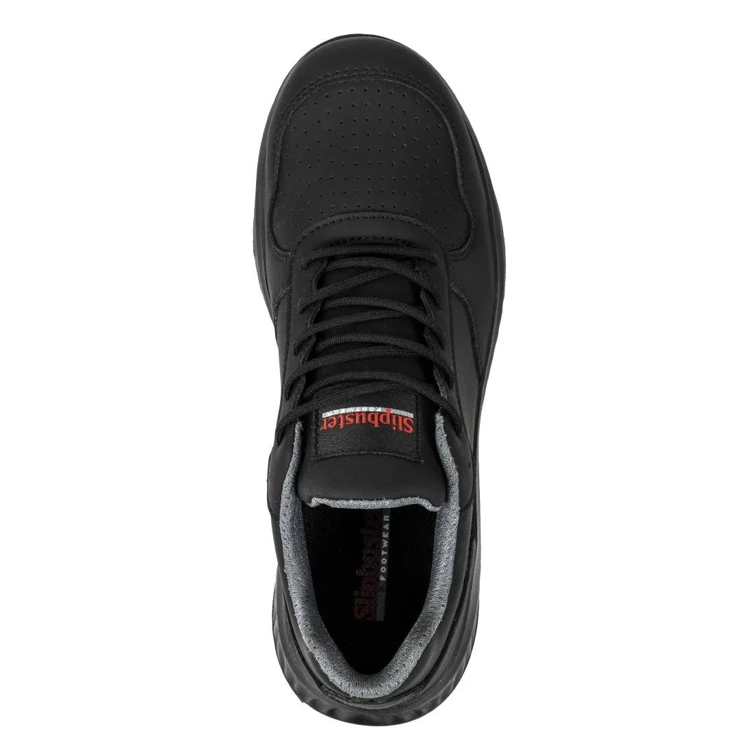 BA063-45 Slipbuster Recycled Microfibre Trainers Matte Black 45 - JD Catering Equipment Solutions Ltd