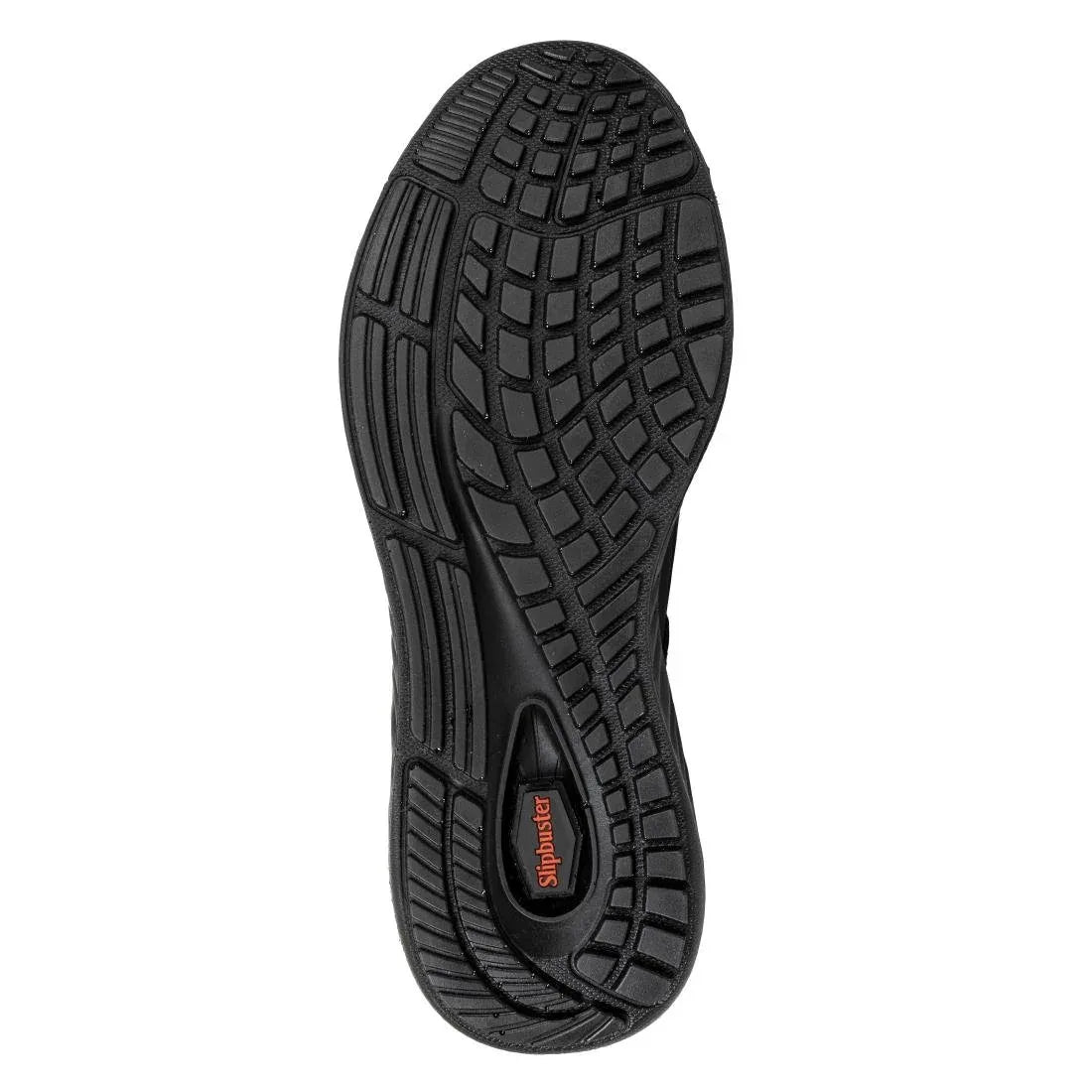 BA064-37 Slipbuster Recycled Microfibre Safety Trainer Matte Black - BA064 - JD Catering Equipment Solutions Ltd