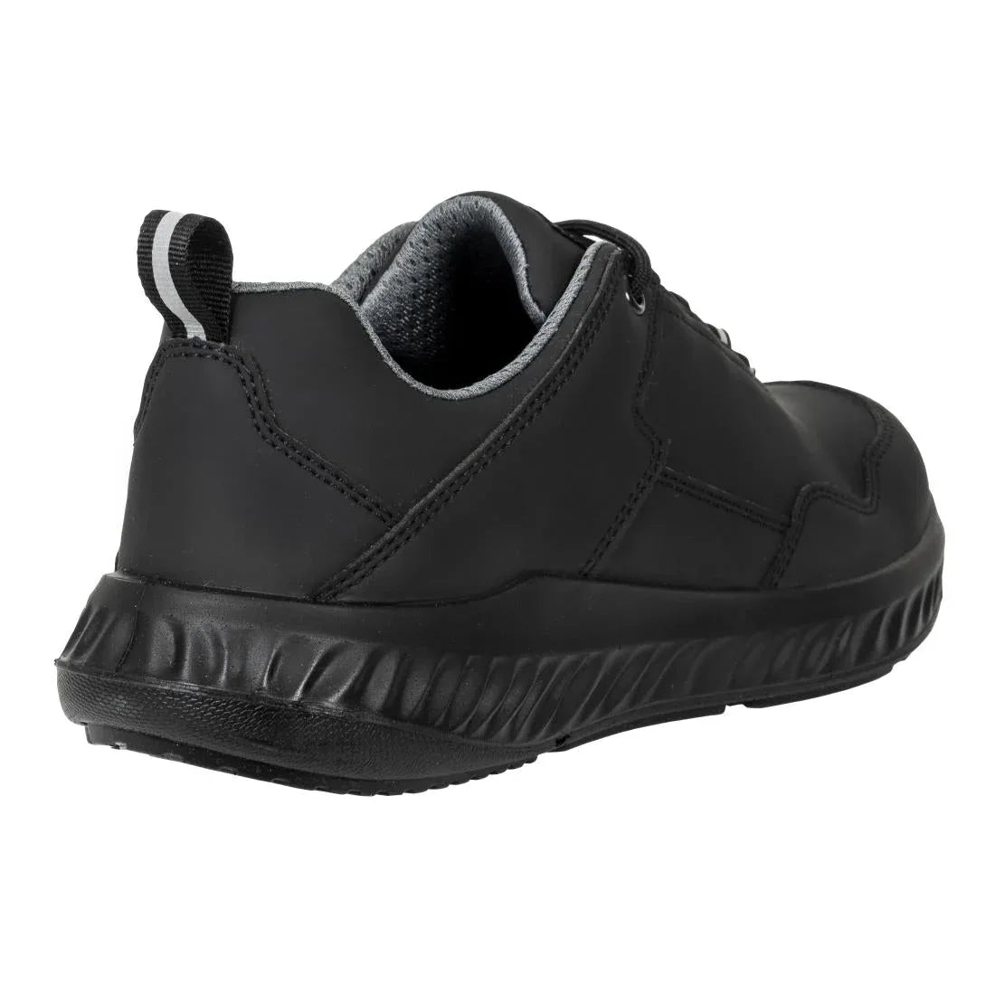 BA064-37 Slipbuster Recycled Microfibre Safety Trainer Matte Black - BA064 - JD Catering Equipment Solutions Ltd