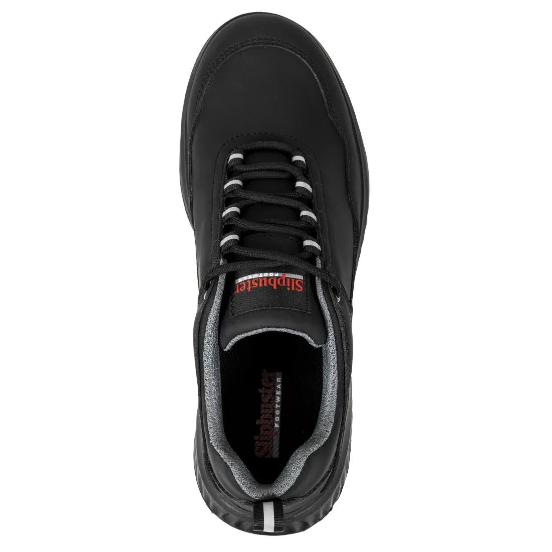 BA064-37 Slipbuster Recycled Microfibre Safety Trainer Matte Black - BA064 - JD Catering Equipment Solutions Ltd
