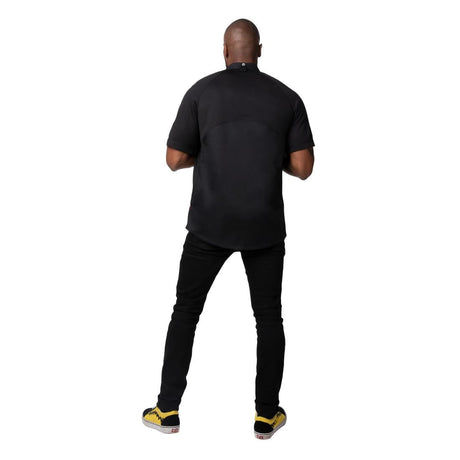 BA074-XL Chef Works Arcadia Sustainable Chef Jacket Black XL JD Catering Equipment Solutions Ltd