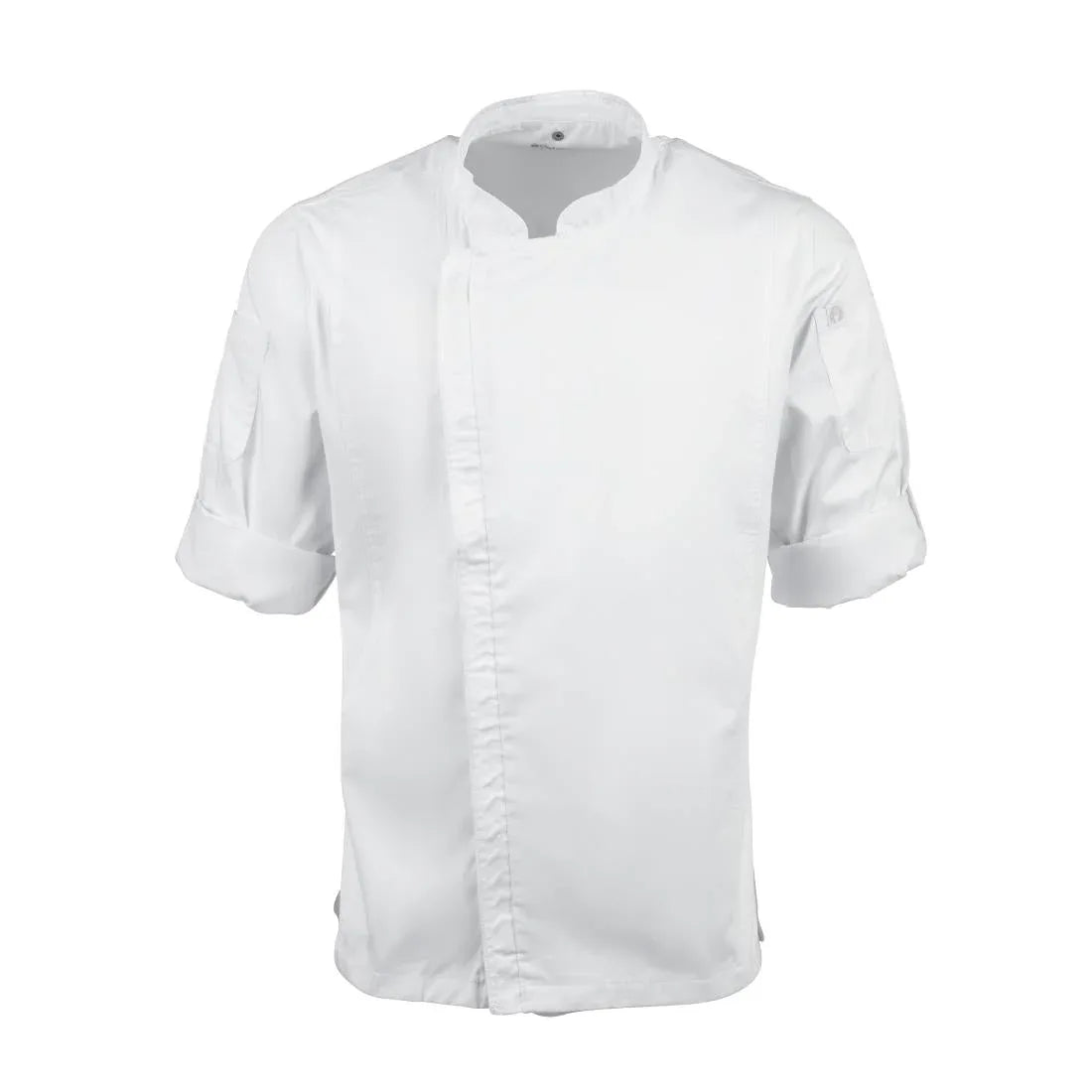 BB264-3XL Chef Works Unisex Hartford Lightweight Chef Jacket White Size 3XL - JD Catering Equipment Solutions Ltd
