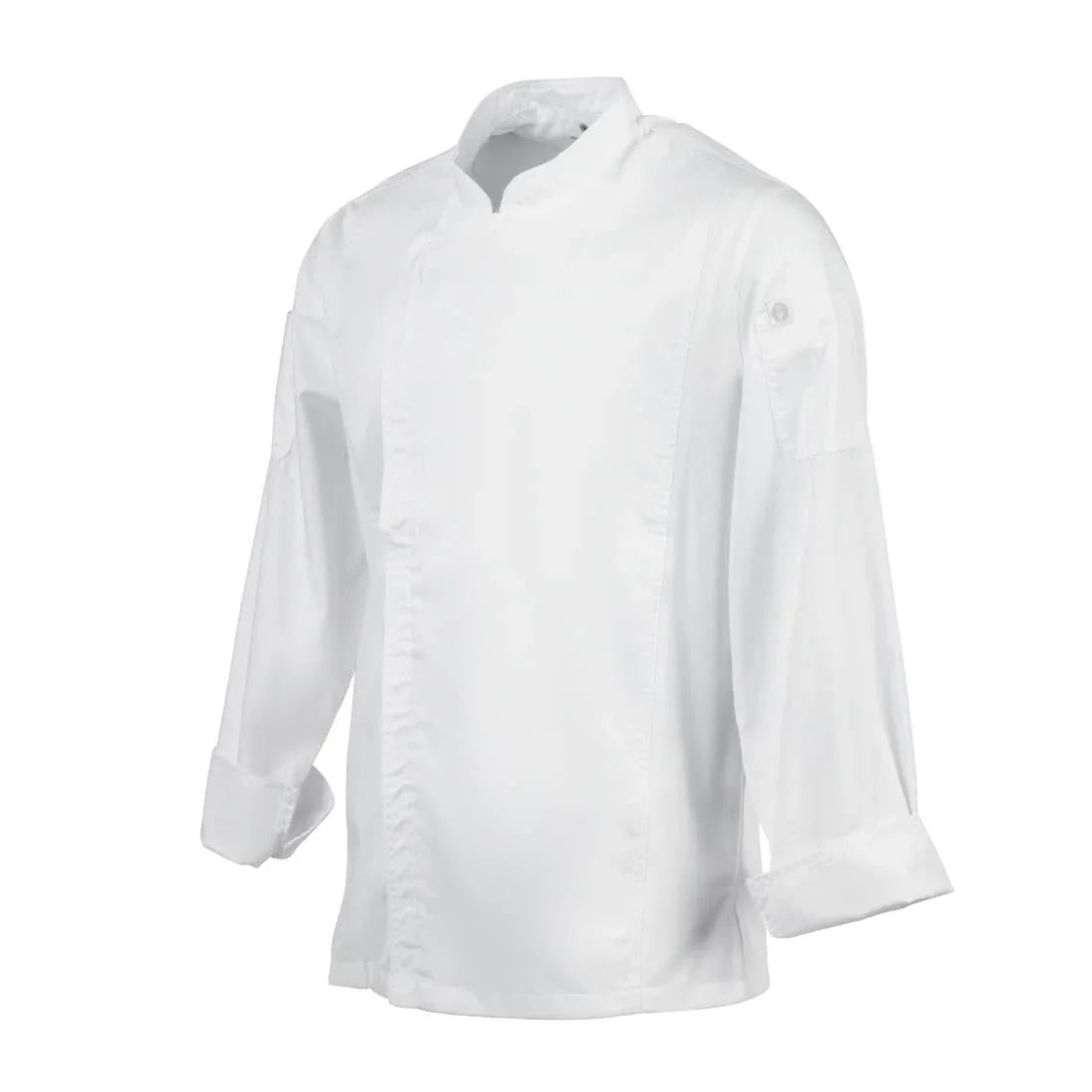 BB264-3XL Chef Works Unisex Hartford Lightweight Chef Jacket White Size 3XL - JD Catering Equipment Solutions Ltd