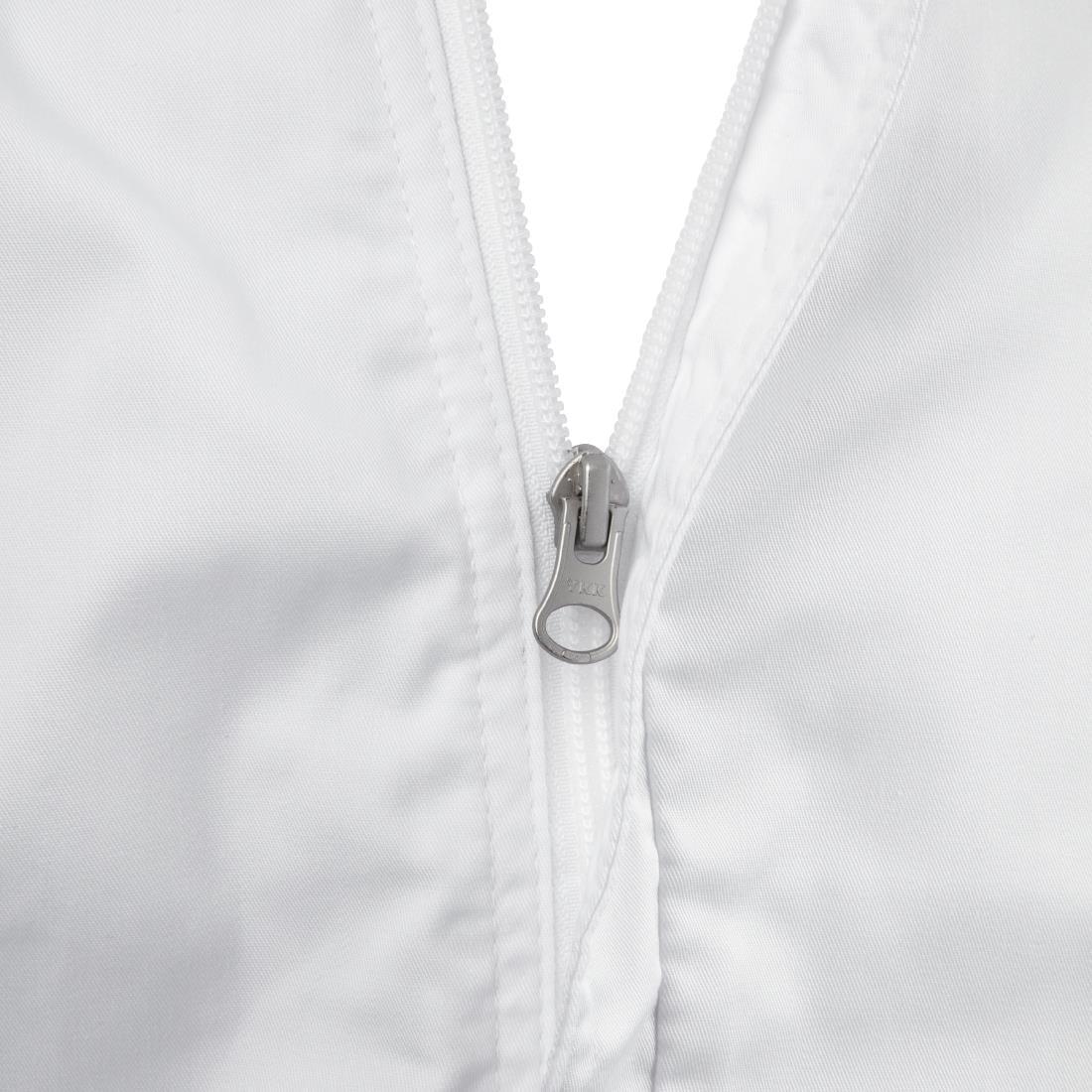 BB264-M Chef Works Unisex Hartford Lightweight Chef Jacket White Size M - JD Catering Equipment Solutions Ltd