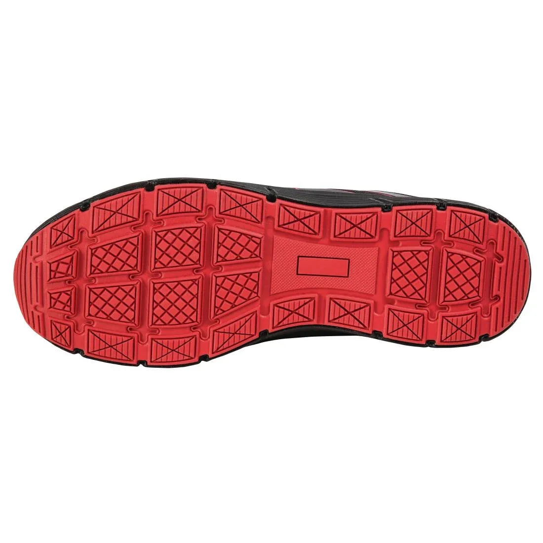 BB421-41 Slipbuster Mesh Safety Trainers Black 41 - JD Catering Equipment Solutions Ltd