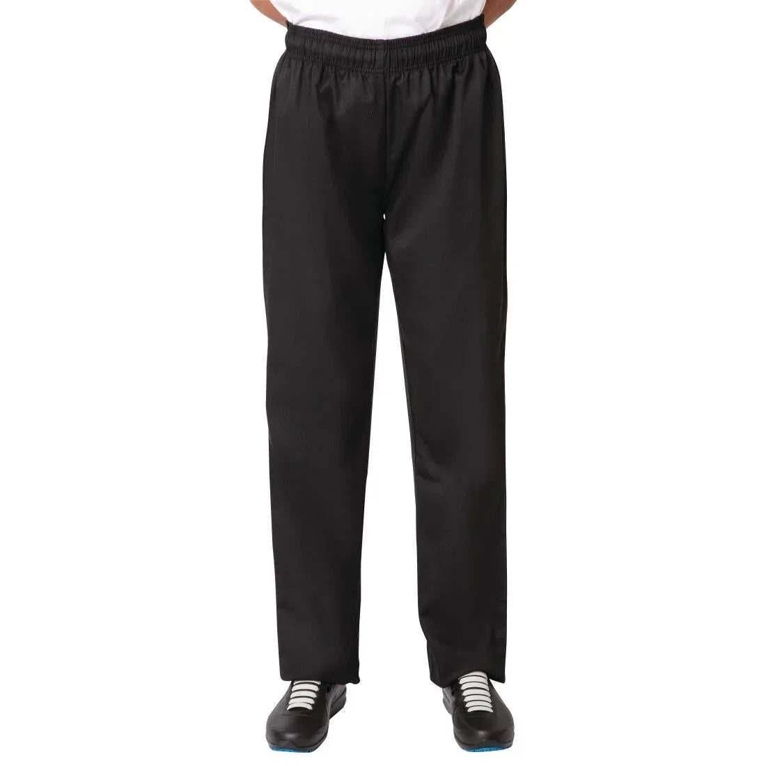 BB477-XS Nisbets Essentials Chef Trousers Black XS - JD Catering Equipment Solutions Ltd