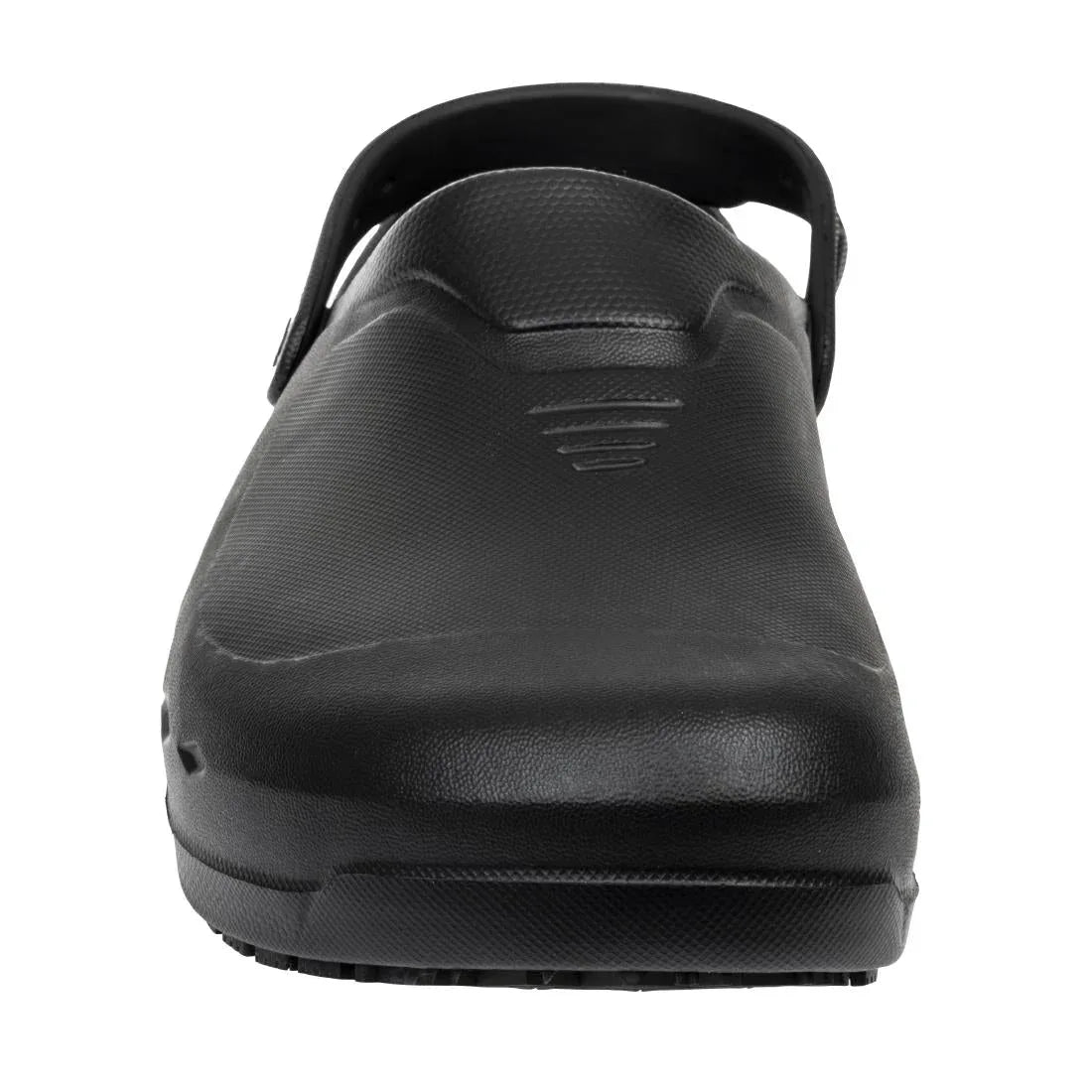 BB569-45 Shoes for Crews Zinc Clogs Black Size 45 - JD Catering Equipment Solutions Ltd