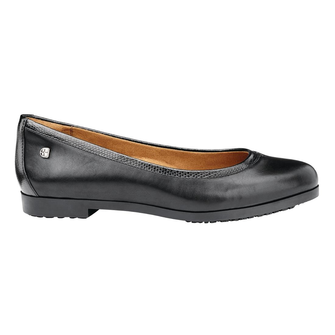 BB594-36 Shoes for Crews Womens Reese Slip On Shoes Black Size 36 JD Catering Equipment Solutions Ltd