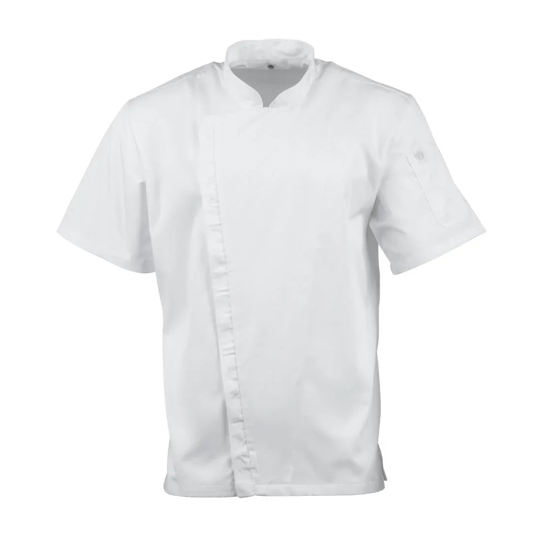 BB669-L Chef Works Cannes Short Sleeve Chefs Jacket Size L - JD Catering Equipment Solutions Ltd