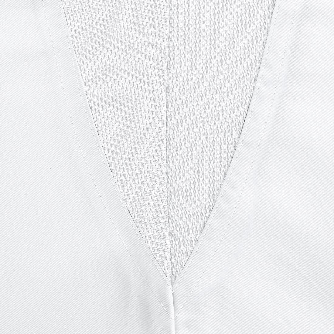 BB669-L Chef Works Cannes Short Sleeve Chefs Jacket Size L JD Catering Equipment Solutions Ltd