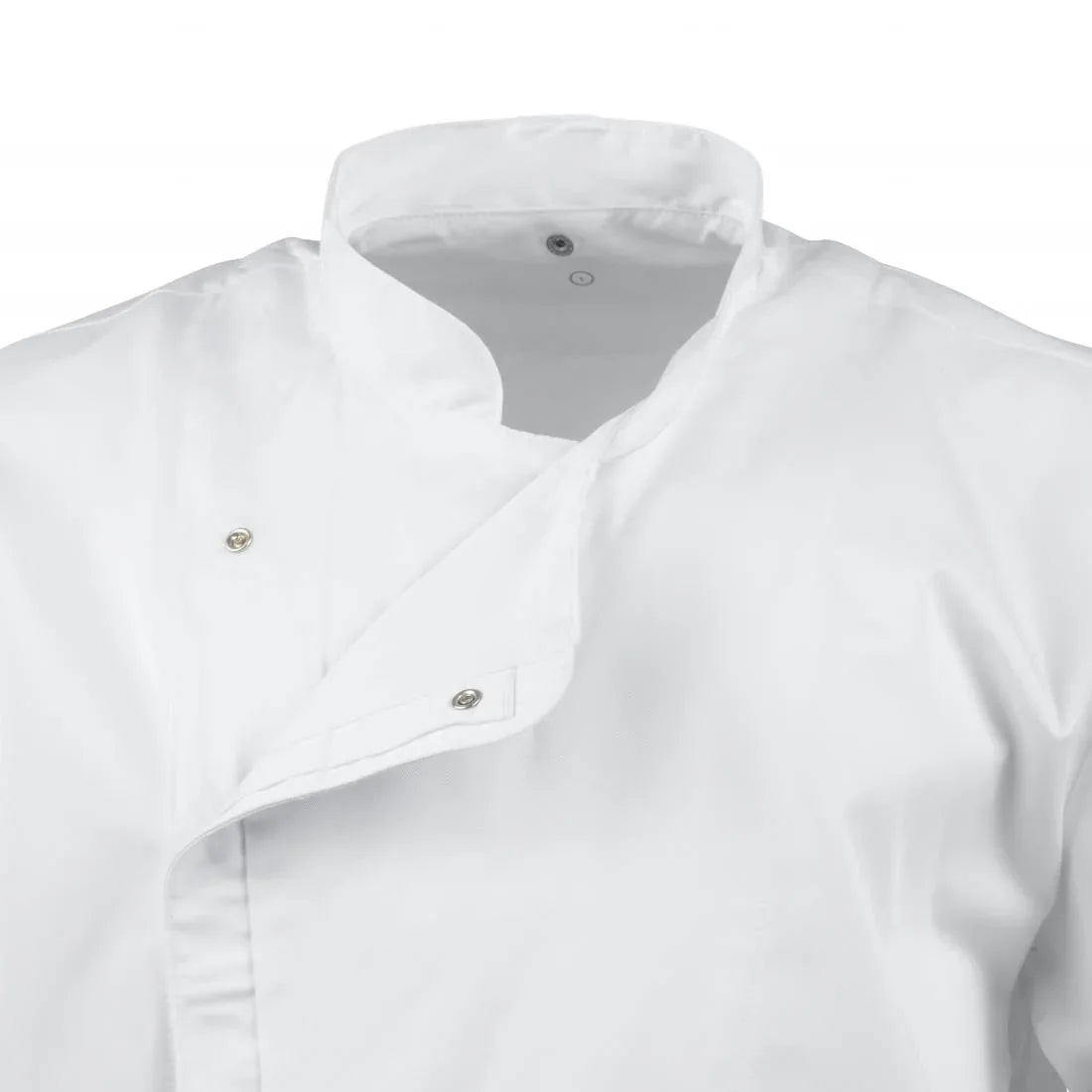BB669-M Chef Works Cannes Short Sleeve Chefs Jacket Size M - JD Catering Equipment Solutions Ltd