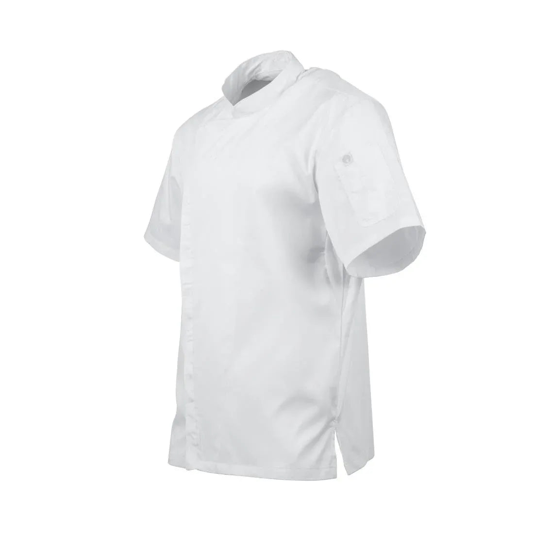 BB669-S Chef Works Cannes Short Sleeve Chefs Jacket Size S - JD Catering Equipment Solutions Ltd
