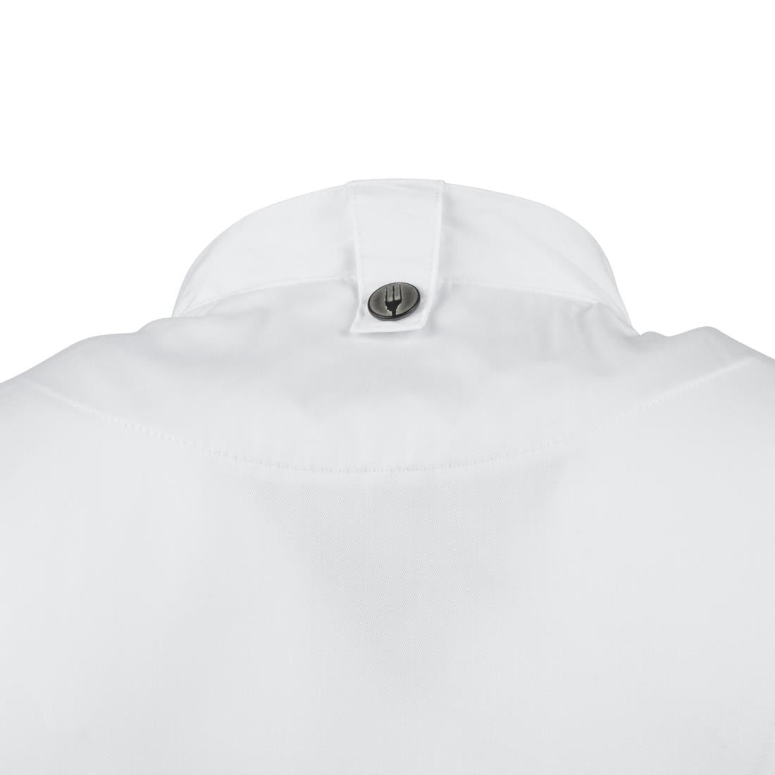 BB669-XL Chef Works Cannes Short Sleeve Chefs Jacket Size XL JD Catering Equipment Solutions Ltd