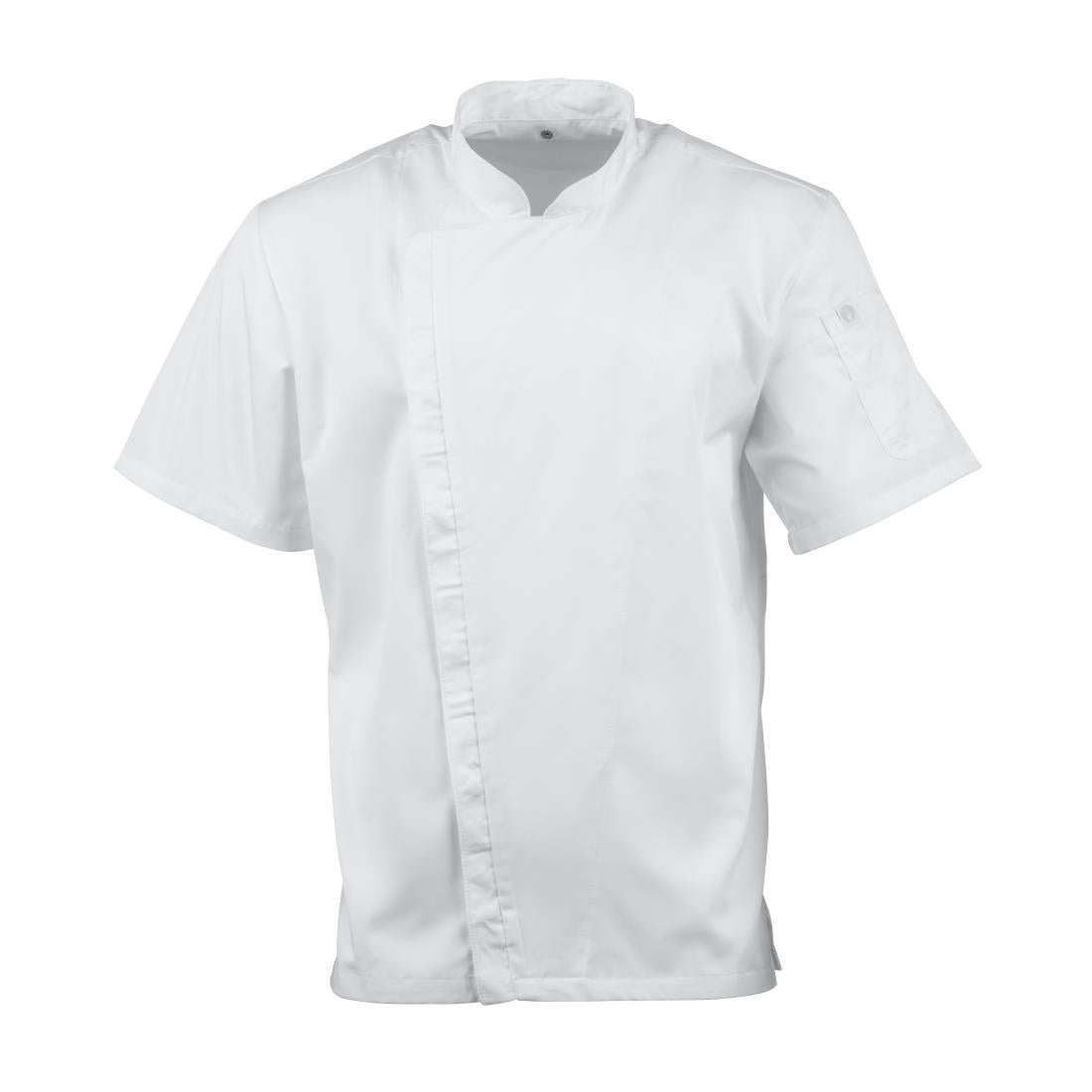 BB669-XL Chef Works Cannes Short Sleeve Chefs Jacket Size XL JD Catering Equipment Solutions Ltd