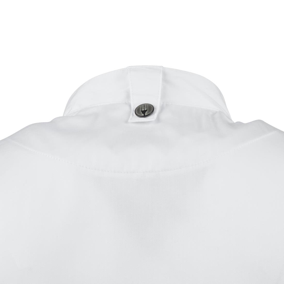 BB669-XXL Chef Works Cannes Short Sleeve Chefs Jacket Size XXL JD Catering Equipment Solutions Ltd