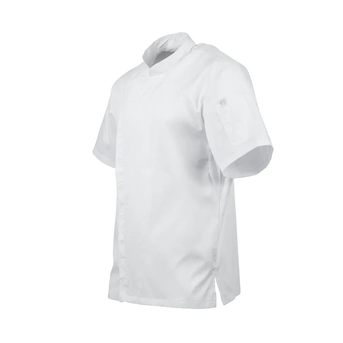 BB669-XXL Chef Works Cannes Short Sleeve Chefs Jacket Size XXL - JD Catering Equipment Solutions Ltd