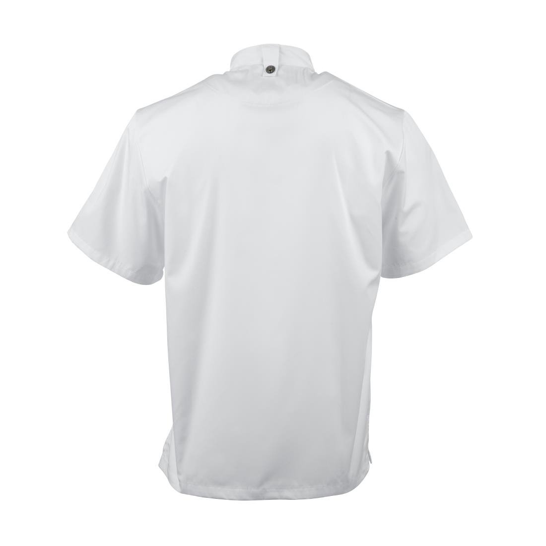 BB669-XXL Chef Works Cannes Short Sleeve Chefs Jacket Size XXL JD Catering Equipment Solutions Ltd