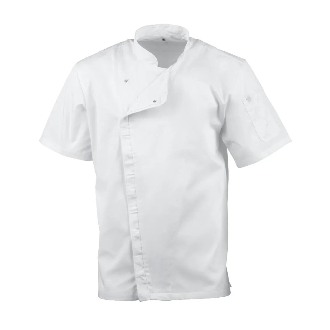 BB669-XXL Chef Works Cannes Short Sleeve Chefs Jacket Size XXL - JD Catering Equipment Solutions Ltd