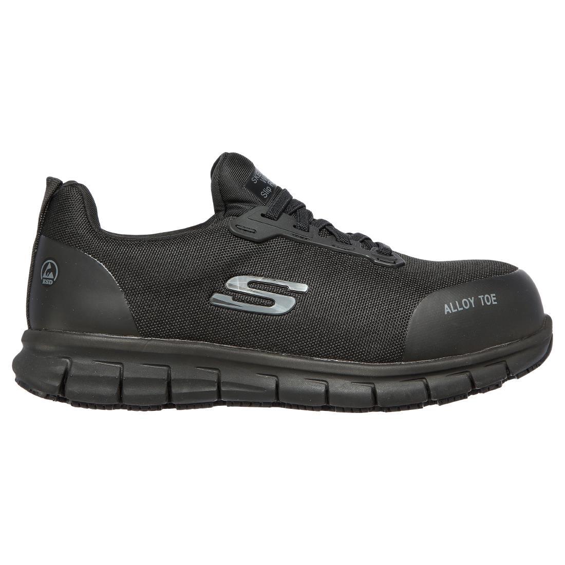 BB670-36 Skechers Womens Safety Shoe with Steel Toe Cap - Size 36 (UK 3) - JD Catering Equipment Solutions Ltd