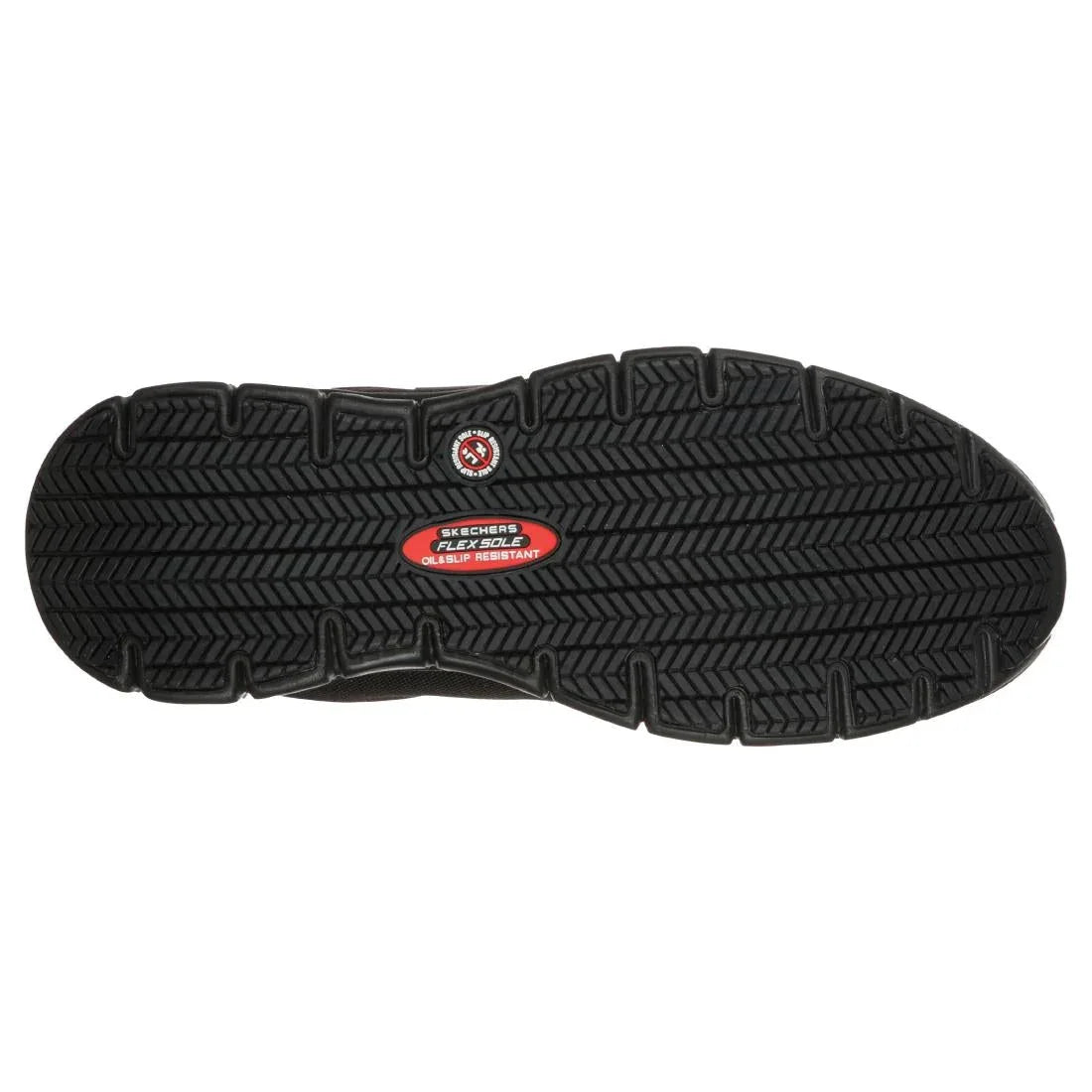 BB670-38 Skechers Womens Safety Shoe with Steel Toe Cap - Size 38 (UK 5) - JD Catering Equipment Solutions Ltd