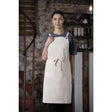 BB685 Southside Cotton Canvas Bib Apron Stone JD Catering Equipment Solutions Ltd