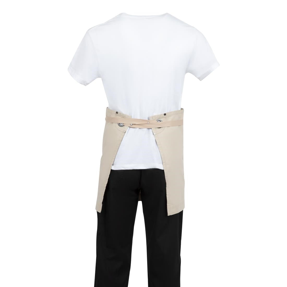 BB688 Southside Cotton Canvas Waist Apron Stone JD Catering Equipment Solutions Ltd