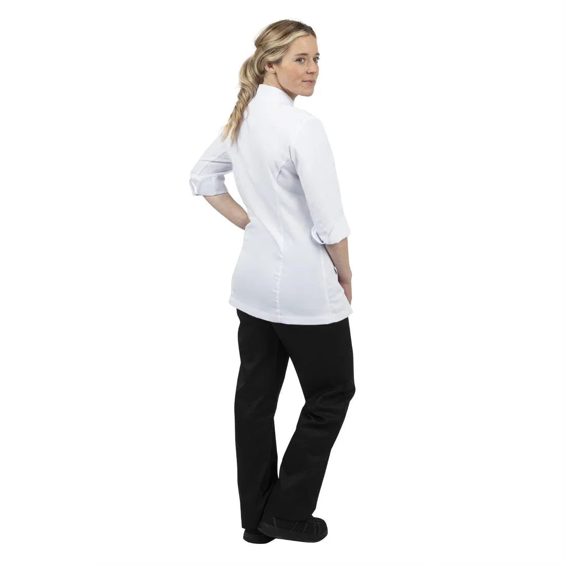 BB701-M Whites Ladies Fitted Jacket - Size M - JD Catering Equipment Solutions Ltd