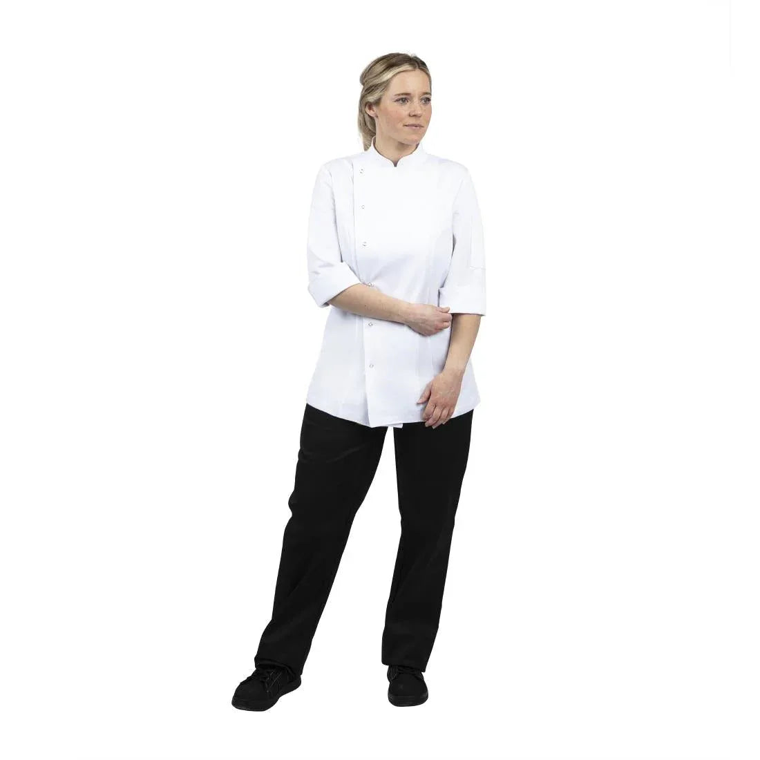 BB701-M Whites Ladies Fitted Jacket - Size M - JD Catering Equipment Solutions Ltd