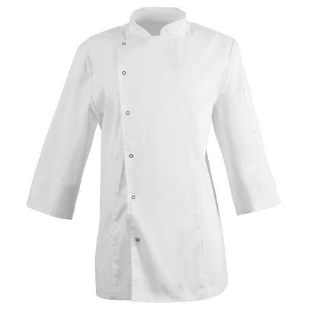 BB701-XS Whites Ladies Fitted Jacket - Size XS JD Catering Equipment Solutions Ltd