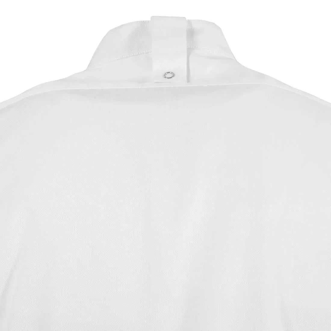 BB702-S Southside Band Collar Chefs Jacket White Size S - JD Catering Equipment Solutions Ltd