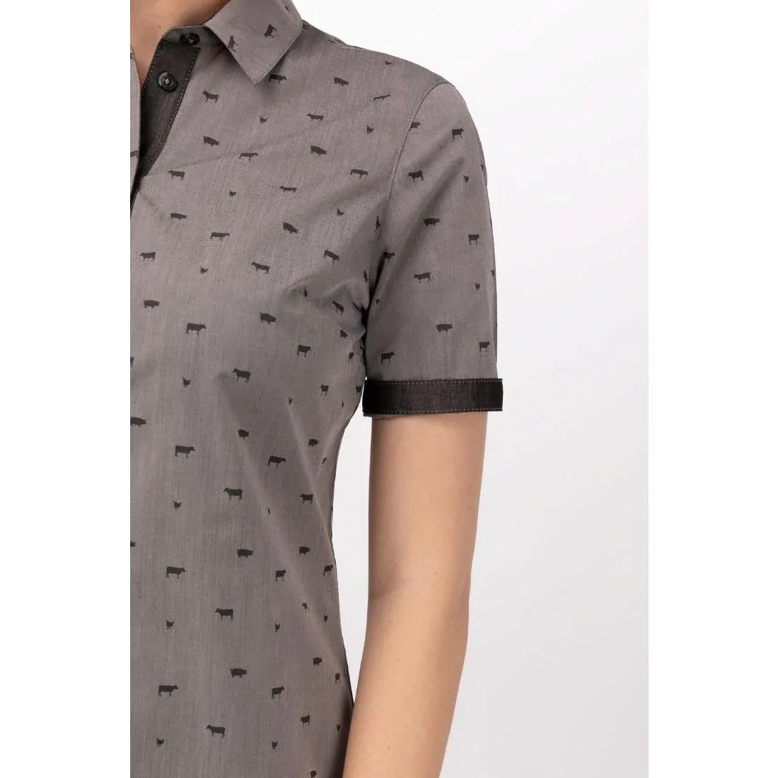 BB704-XS Chef Works Urban Womens Omaha Shirt Size XS - JD Catering Equipment Solutions Ltd