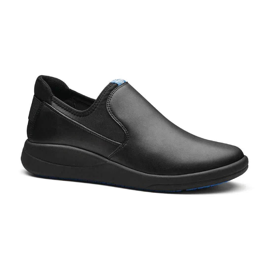 BB741-43 WearerTech Vitalise Slip on Shoe Black/Black with Modular Insole Size 43 - JD Catering Equipment Solutions Ltd