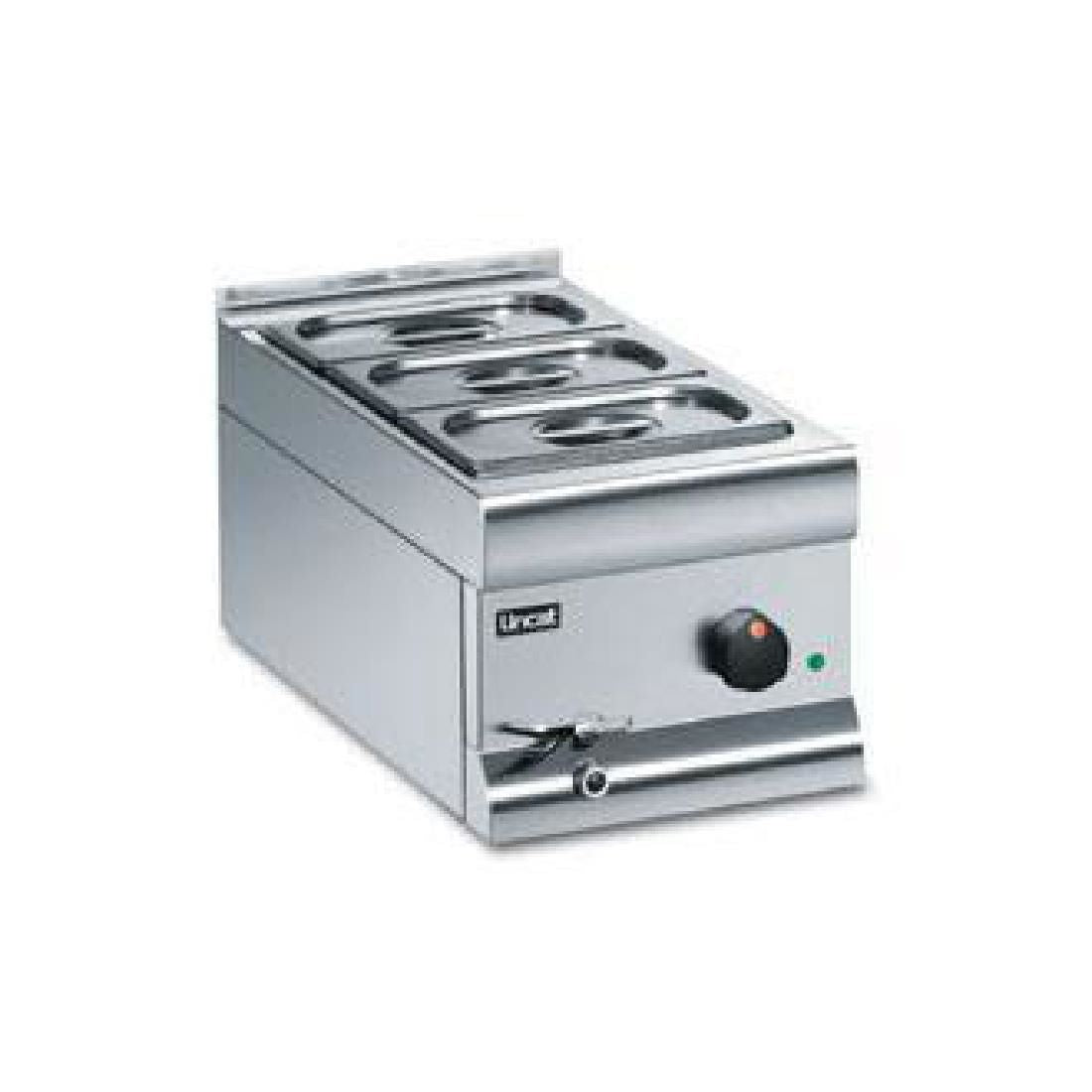 BM3W - Lincat Silverlink 600 Electric Counter-top Bain Marie - Wet Heat - Gastronorms - Base only - W 300 mm - 1.0 kW JD Catering Equipment Solutions Ltd